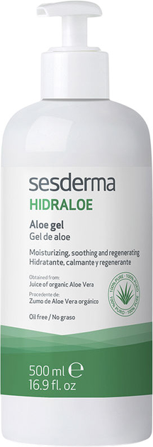 Гель після засмаги Sesderma Mediderma Hidraloe Aloe 500 мл (8429979463883) - зображення 1