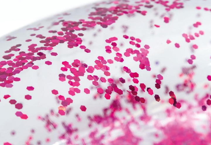 Надувной круг для плавания от 9 лет Intex 107см прозрачный (IND-56274-pink) - изображение 4