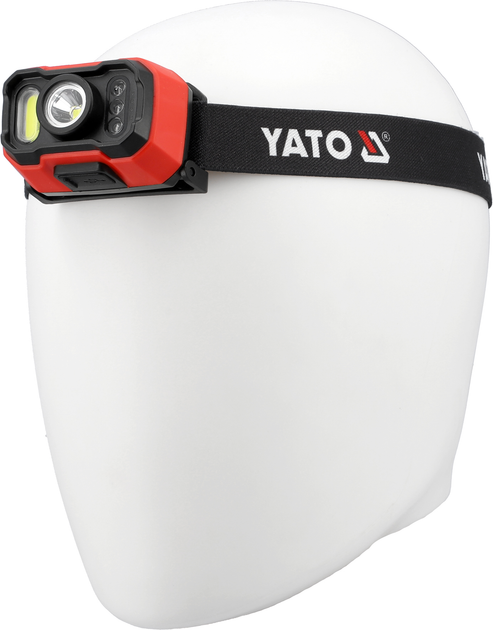 Latarka czołowa Yato 1000 lm aku czujnik ruchu YT-085942 (5906083112027) - obraz 2