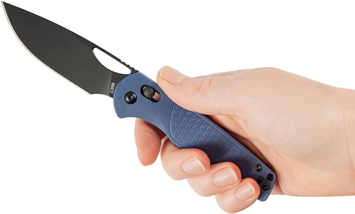 Нож CJRB Knives Acacia Black Blade Blue (27980457) - изображение 5