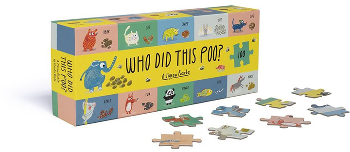 Puzzle Goliath Who Did This Poo? 100 elementów HAC7929 (9781786279293) - obraz 3