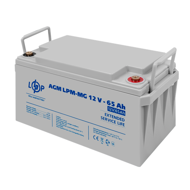 Акумулятор мультигелевий LogicPower LPM-MG 12V - 65 Ah - изображение 7