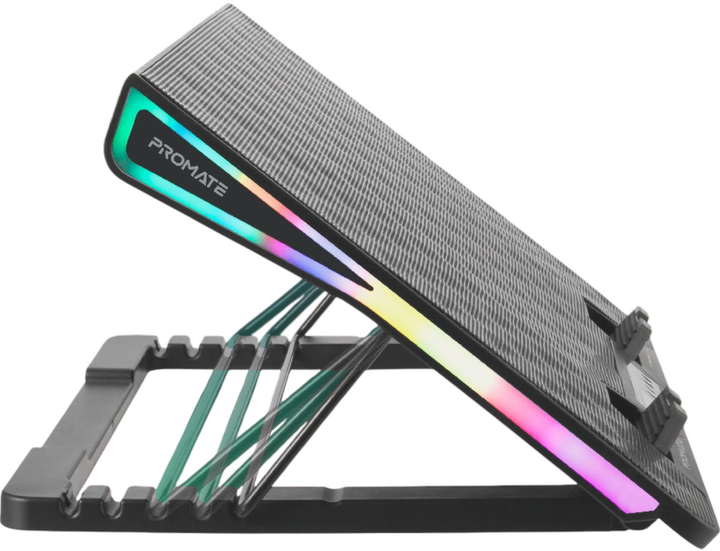 Podstawka chłodząca do laptopa Vertux RGB Arctic Black (CPDARCTIC) - obraz 2