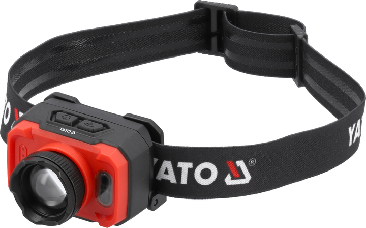 Latarka czołowa Yato 600 lm aku czujnik ruchu YT-085941 (5906083112010) - obraz 1