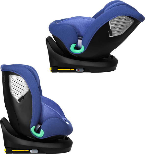 Fotelik samochodowy Kidnort Radjur DK-080337 40-150 cm niebieski (5902983624837) - obraz 3