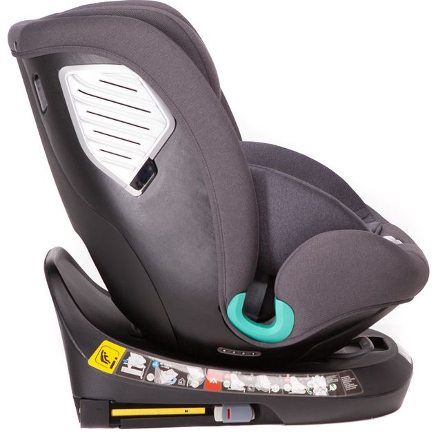 Fotelik samochodowy Kidnort Radjur DK-080237 40-150 cm ciemny szary (5902983624820) - obraz 5