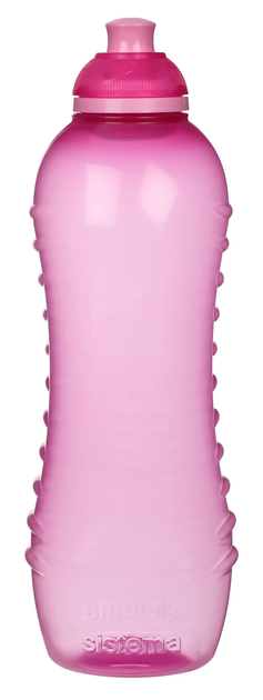 Butelka na wodę Sistema Twist ‘n’ Sip różowa 620 ml (9414202079510) - obraz 3