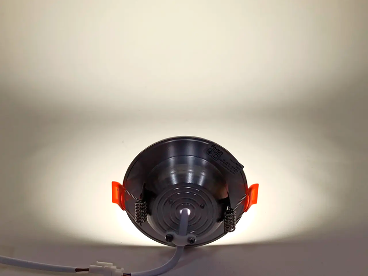Светодиодный светильник Feron AL777 5W 400Lm 4000K черный / хром (LED панель круглая) Ø93x28мм - изображение 8