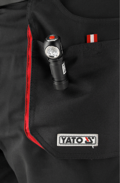 Ліхтар налобний Yato 2 в 1 350 лм YT-08597 (5906083094408) - зображення 7