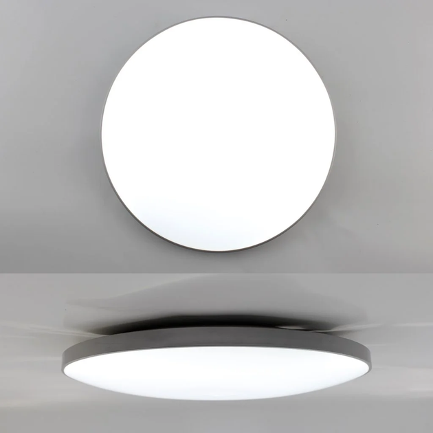 Світлодіодний LED світильник MOON 50W R Esllse 3000К-6500К 380×65мм ON/OFF WHITE/SILVER 220V IP40 бiлий - зображення 3