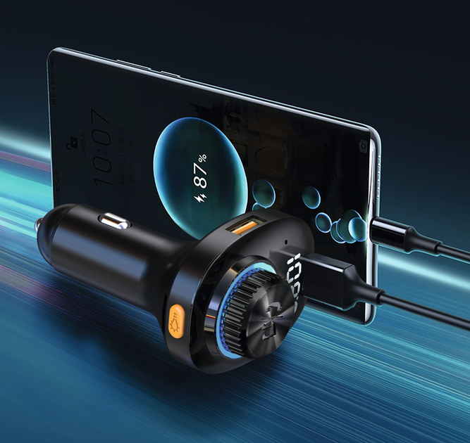FM-трансмітер TechniSat Digicar 100 BT (76-5257-00) - зображення 6