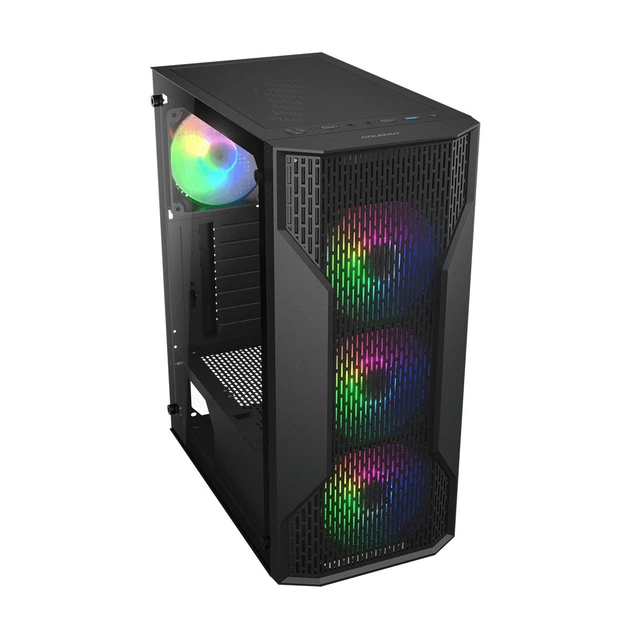 Корпус Cougar MX110 RGB Black без БЖ ( Black ) - Фото 9 Корпус Cougar MX110 RGB Black без БЖ ( Black ) - зображення 9