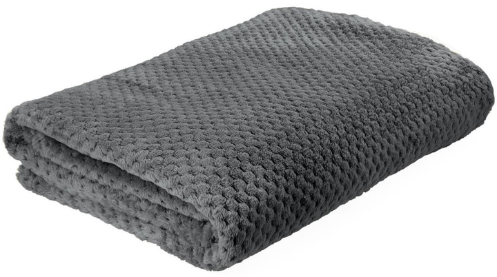 Koc Homla Noah 150 x 200 cm Szary (5904183818771) - obraz 1