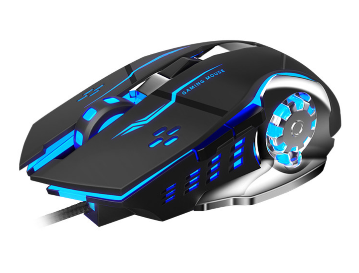 Мышка игровая проводная Zornwee Z32 с подсветкой Black - изображение 3