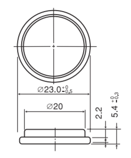 Батарейка літієва Panasonic Lithium Coin CR2354EL/1B (CR2354), 3V, блістер 1шт - Фото 2 Батарейка літієва Panasonic Lithium Coin CR2354EL/1B (CR2354), 3V, блістер 1шт - зображення 2