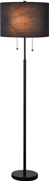 Торшер Light Prestige Fogo Чорний 2xE27 (LP-0304/2F BK) - зображення 1