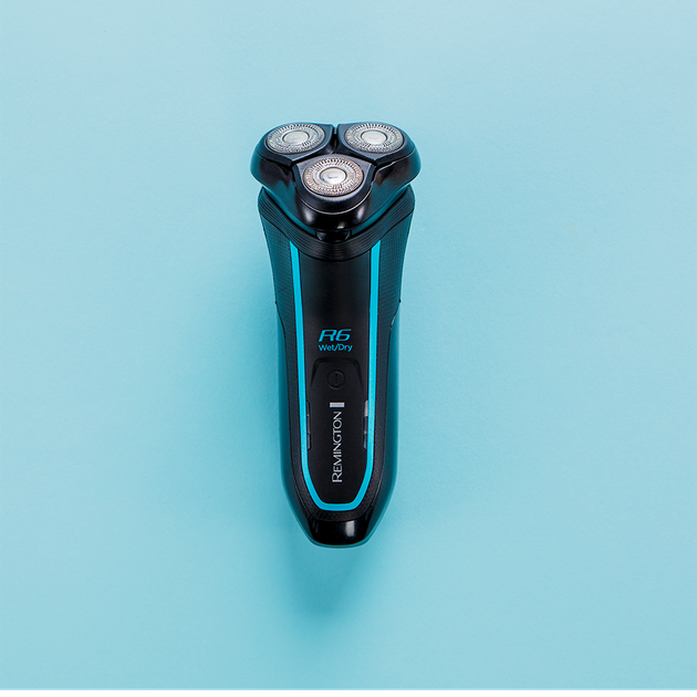Бритва електр. Remington роторна Style Aqua, бритв.головок-3, Ni-Mh, сух.+волог., водонепрон., дорожн., чохол, чорно-синій - зображення 9