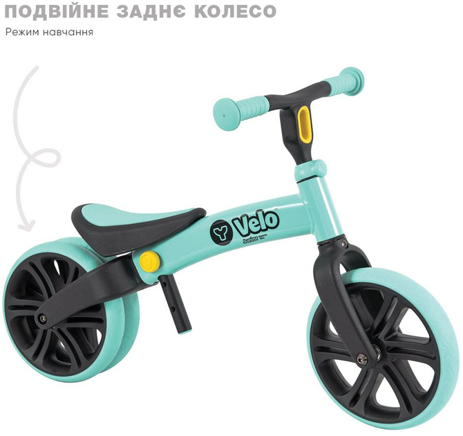 Біговел YVolution YT16G2 Yvelo Junior зеленый - изображение 8