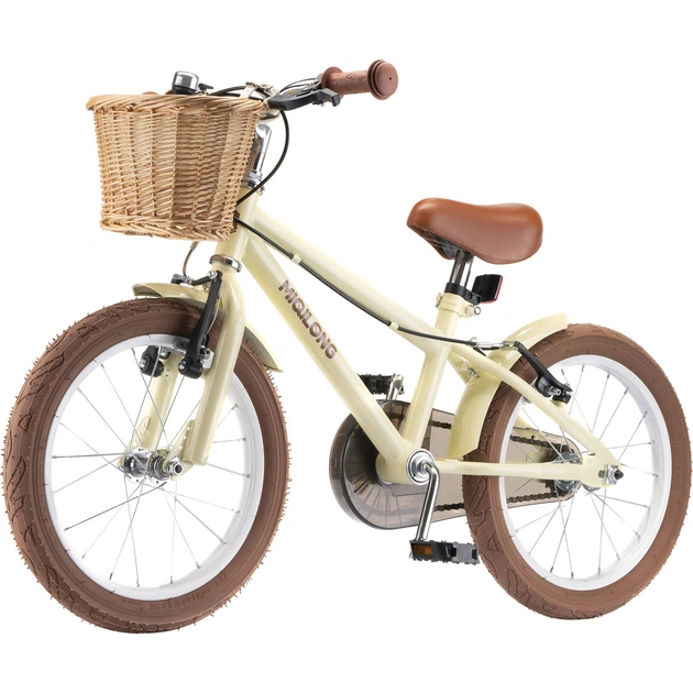 Детский велосипед Miqilong ATW-RM16-BEIGE RM 16" бежевый - изображение 4