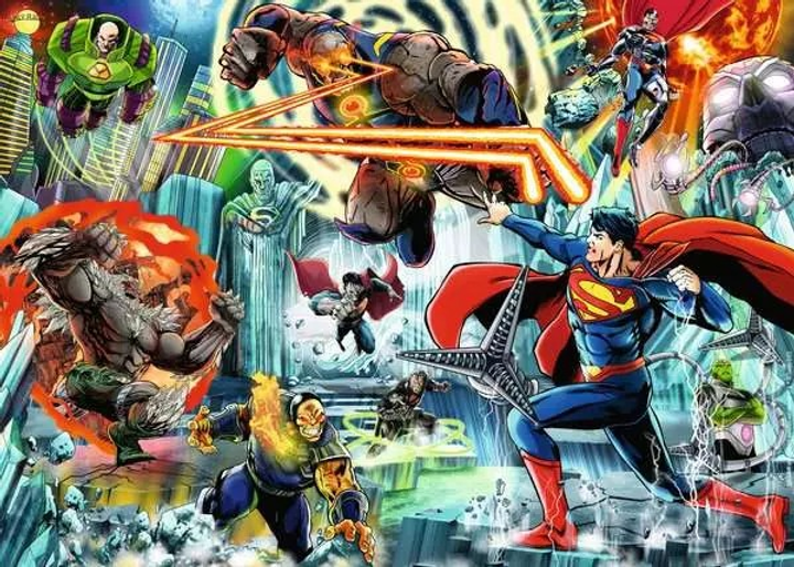 Puzzle 2D Ravensburger Edycja Kolekcjonerska Superman 1000 elementów 12000245 (4005555002451) - obraz 2