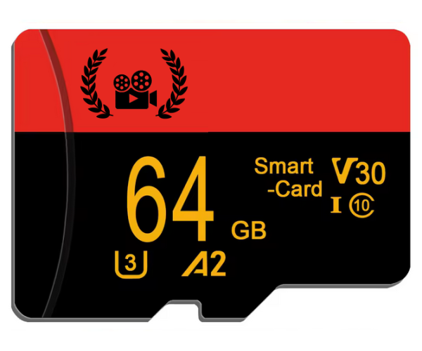 Карта памяти microSDXC 64GB Class 10 - U3-V30-A2 - Фото 1 Карта памяти microSDXC 64GB Class 10 - U3-V30-A2 - изображение 1