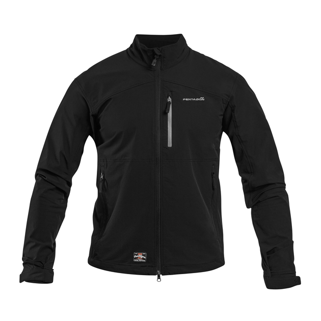 Куртка Pentagon Elite Light Softshell, Black, XL - Фото 1 Куртка Pentagon Elite Light Softshell, Black, XL - зображення 1