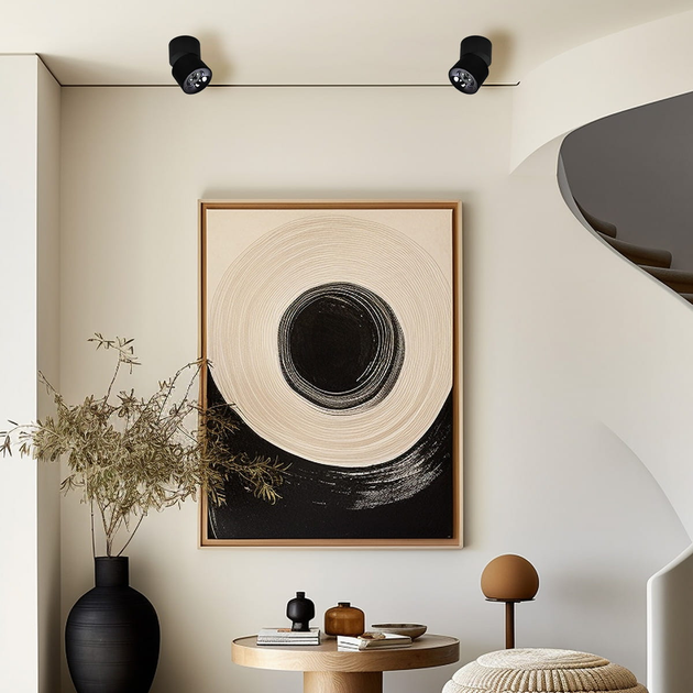 Стельовий світильник Light Prestige Brema LP-2626/1RM BK - зображення 4