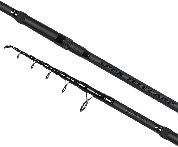 Удилище карповое телескопичное Brain Apex Tele Carp Black 3.90m 3.5lbs,1858.54.97 - изображение 2