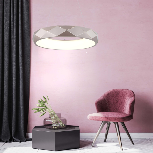Lampa wisząca Light Prestige Reus LED 4000K Gold Rose (LP-8069/1P LED GD) - obraz 3