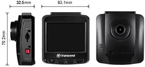 Видеорегистратор Transcend DrivePro 110 / 2К / 60fps / Черная Б/В - изображение 2