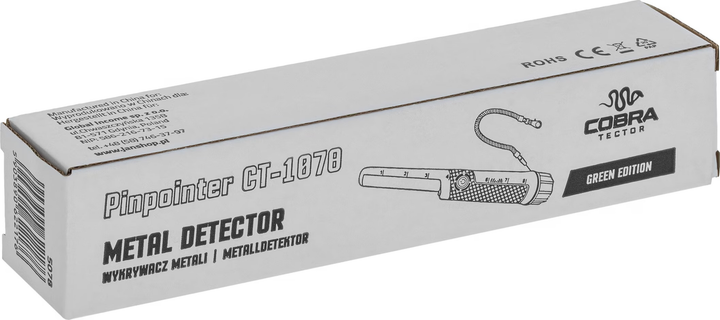 Металошукач ручний Cobra Tector CT-1078 (5903890622176) - зображення 7