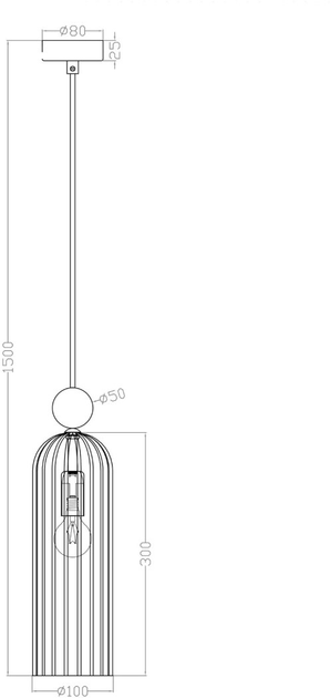 Люстра Light Prestige Piega 1 1xE14 Smoked (LP-939/1P smoked) - зображення 9