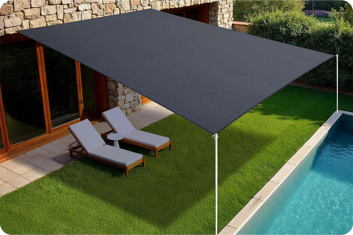 Тент сонцезахисний Plonos PL-885 3 x 4 м Grey (5903890629137) - зображення 8