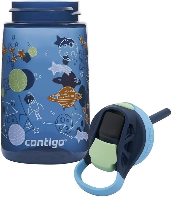 Пляшка для води Contigo Easy Clean Blueberry Cosmos 420 мл (840276163586) - зображення 3