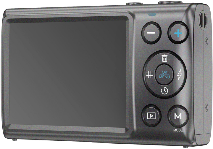 Aparat EasyPix V48 Pocket Grey (4260041686649) - obraz 4