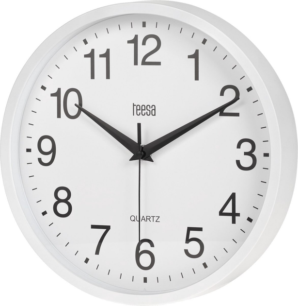 Настінний годинник Teesa TSA0037 Білий 25 см (5901890081818) - зображення 3
