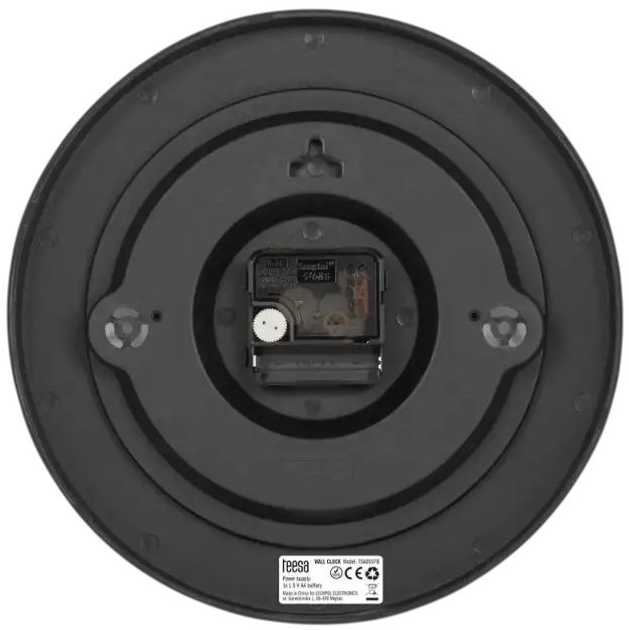 Настінний годинник Teesa TSA0037B Чорний 25 см (5901890081832) - зображення 4