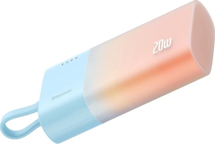 УМБ Baseus Popsicle 5200 mAh 20 W Blue-Orange (6932172633097) - зображення 2