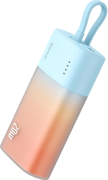 УМБ Baseus Popsicle 5200 mAh 20 W Blue-Orange (6932172633097) - зображення 5
