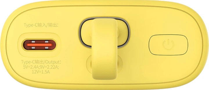 УМБ Baseus Popsicle 5200 mAh 20 W Yellow-pink (6932172633103) - зображення 5