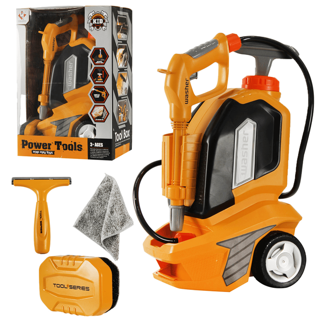Игровой набор Мини мойка Power Tools T017 - детская автомойка с