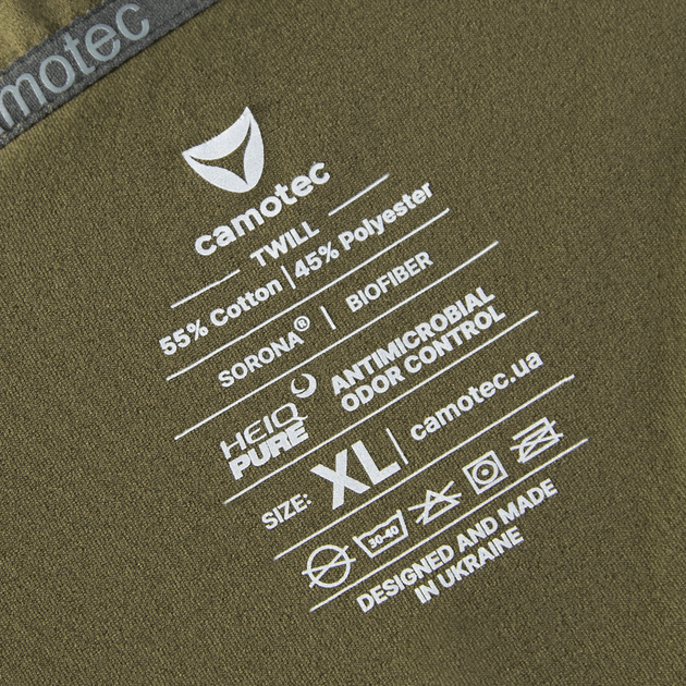 Бойова сорочка Raid Twill Sorona Піксель Олива L - изображение 9