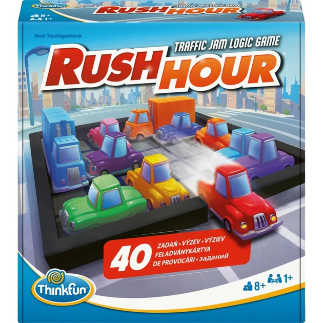 Настільна гра ThinkFun головоломка «Година пік» (Польське видання) 766222 (4005556766222) - зображення 1