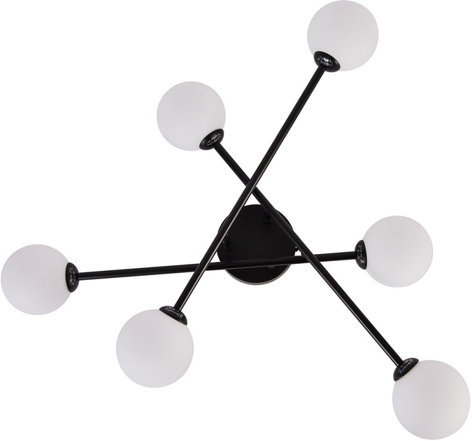 Lampa sufitowa Light Prestige Dorado LP-002/6C BK - obraz 2