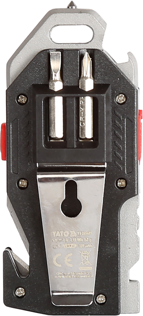 Latarka Yato wielofunkcyjna 6 w 1 400 lm YT-085609 (5906083114274) - obraz 3