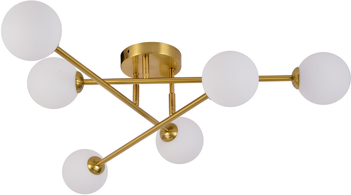 Стельовий світильник Light Prestige Dorado LP-002/6C Золотий - зображення 2