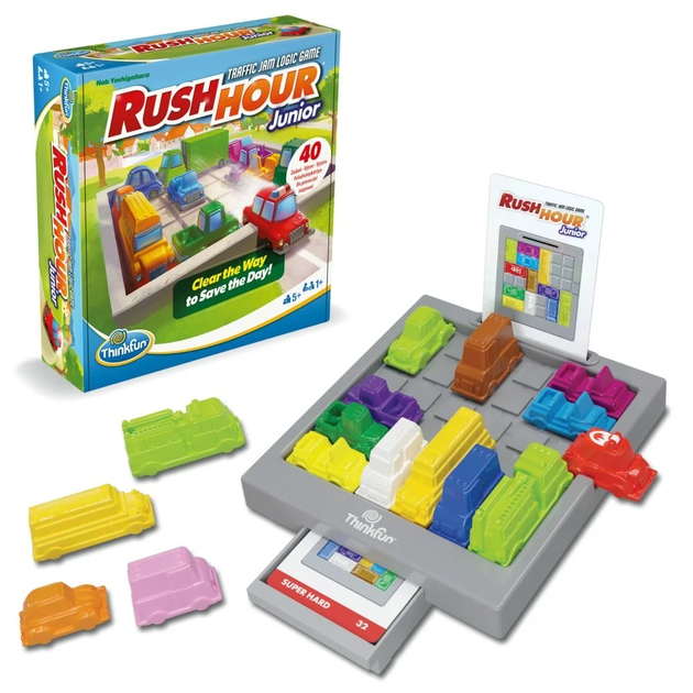 Настільна гра ThinkFun головоломка «Година пік» Junior (Польське видання) 766239 (4005556766239) - зображення 2
