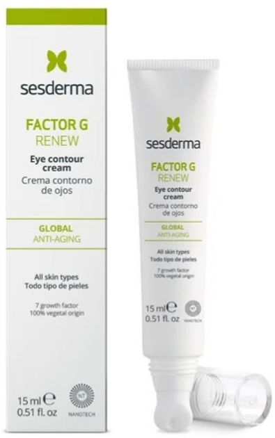 Krem pod oczy Sesderma Factor G Renew przeciwstarzeniowy 15 ml (8429979480606) - obraz 1