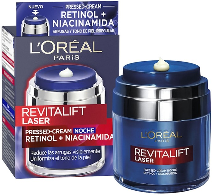 Крем для обличчя L'Oreal Paris Revitalift Laser антивіковий нічний з ретинолом та ніацинамідом 50 мл (3600524025687) - зображення 2