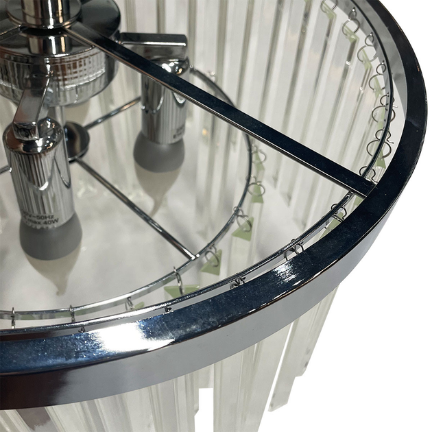 Стельовий світильник Light Prestige Vetro LP-2910/4C CH - зображення 4